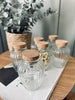 Pots à épices avec liège 280 ml – lot de 6 pièces