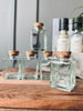 Bocaux à épices avec bouchon en liège 80 ml – lot de 6