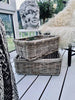 Panier / caisse en rotin robuste – Grand