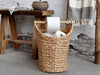 Panier avec porte-papier toilette – Naturel clair