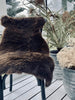 Peau de mouton brune 60x90 cm