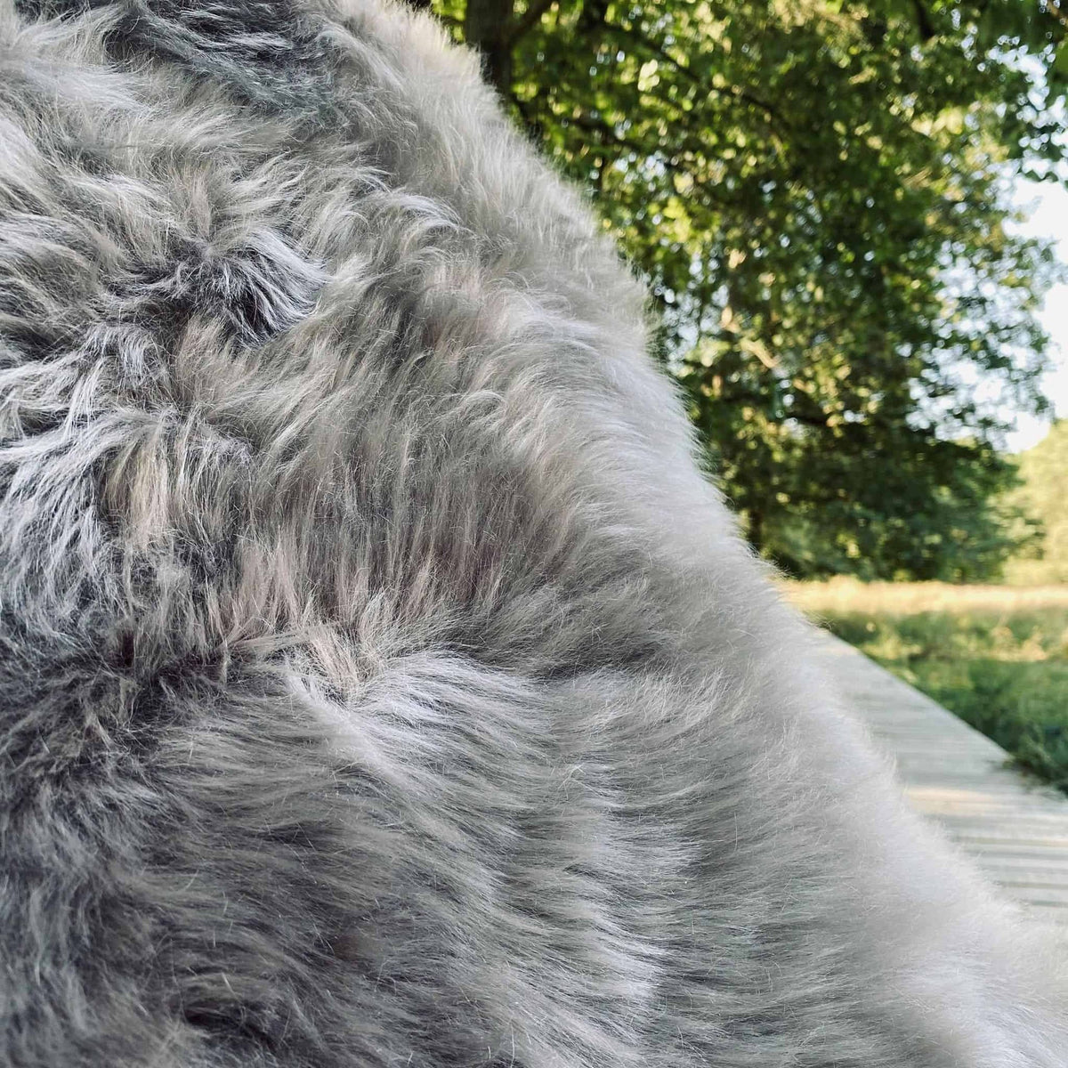 Lammeskind i flot mocca farve - VIAMAJA.DK