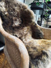 Peau de mouton Tiger brun