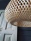 Lampe bambus – Dia 45cm - VIAMAJA.DK