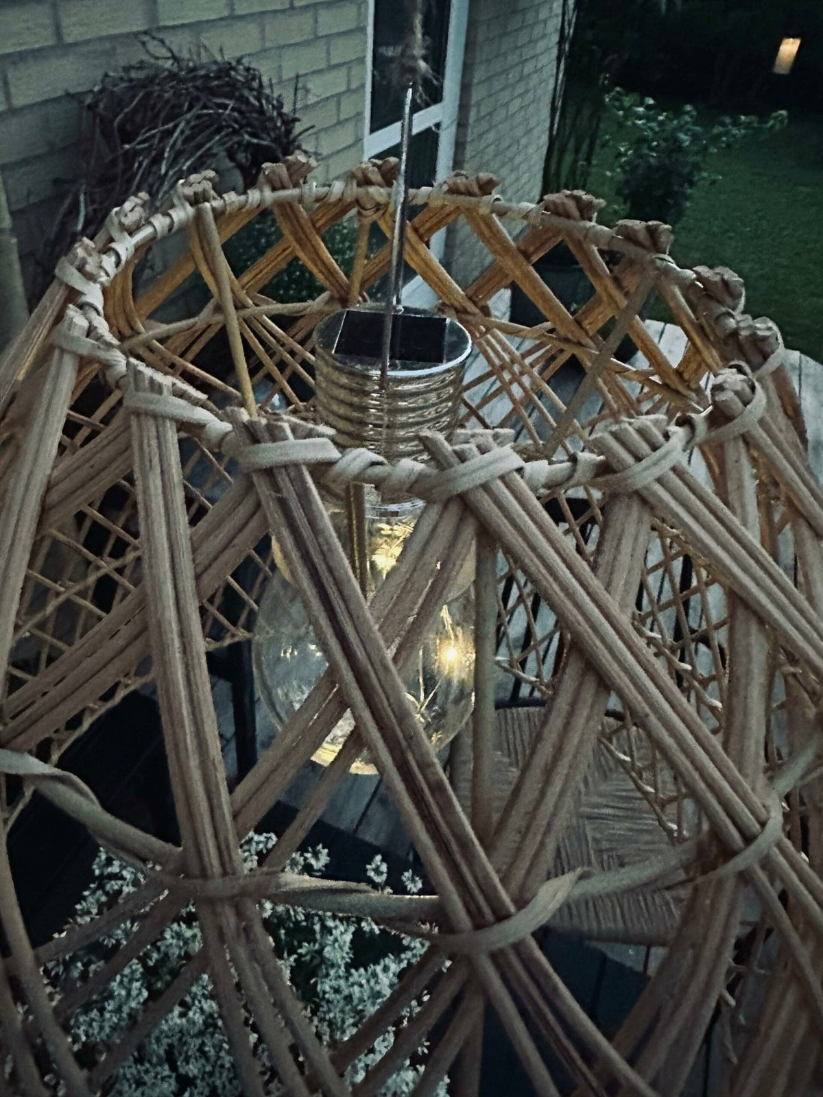 Lampeskærm Rattan - VIAMAJA.DK