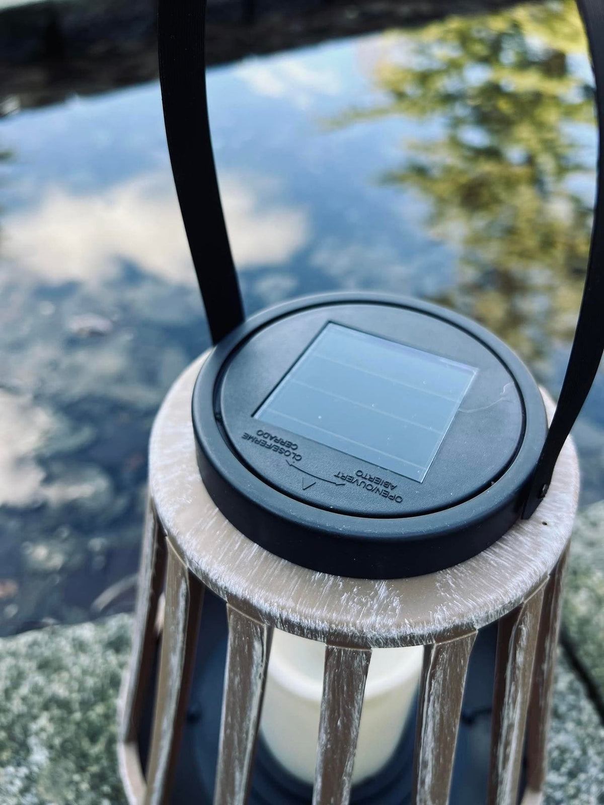 Lanterne med solceller - SUMMER - VIAMAJA.DK