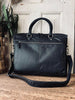 Sac pour ordinateur portable / sac de travail Maisy - Cuir noir
