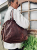Sac ordinateur en cuir souple // Brandy Deluxe