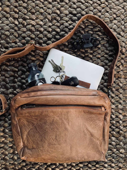 Laptoptaske Work – Chestnut UNISEX - VIAMAJA.DK