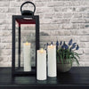 Bougie bloc LED – 20 cm – avec mèche 3D