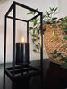 Bougie Bloc LED - Noire - 10cm x 7,5cm