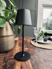Lampe de table LED rechargeable – Noir