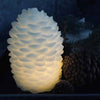 Bougie LED en forme de pomme de pin – Grande