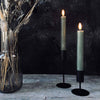 Bougies LED - 18 cm VERT