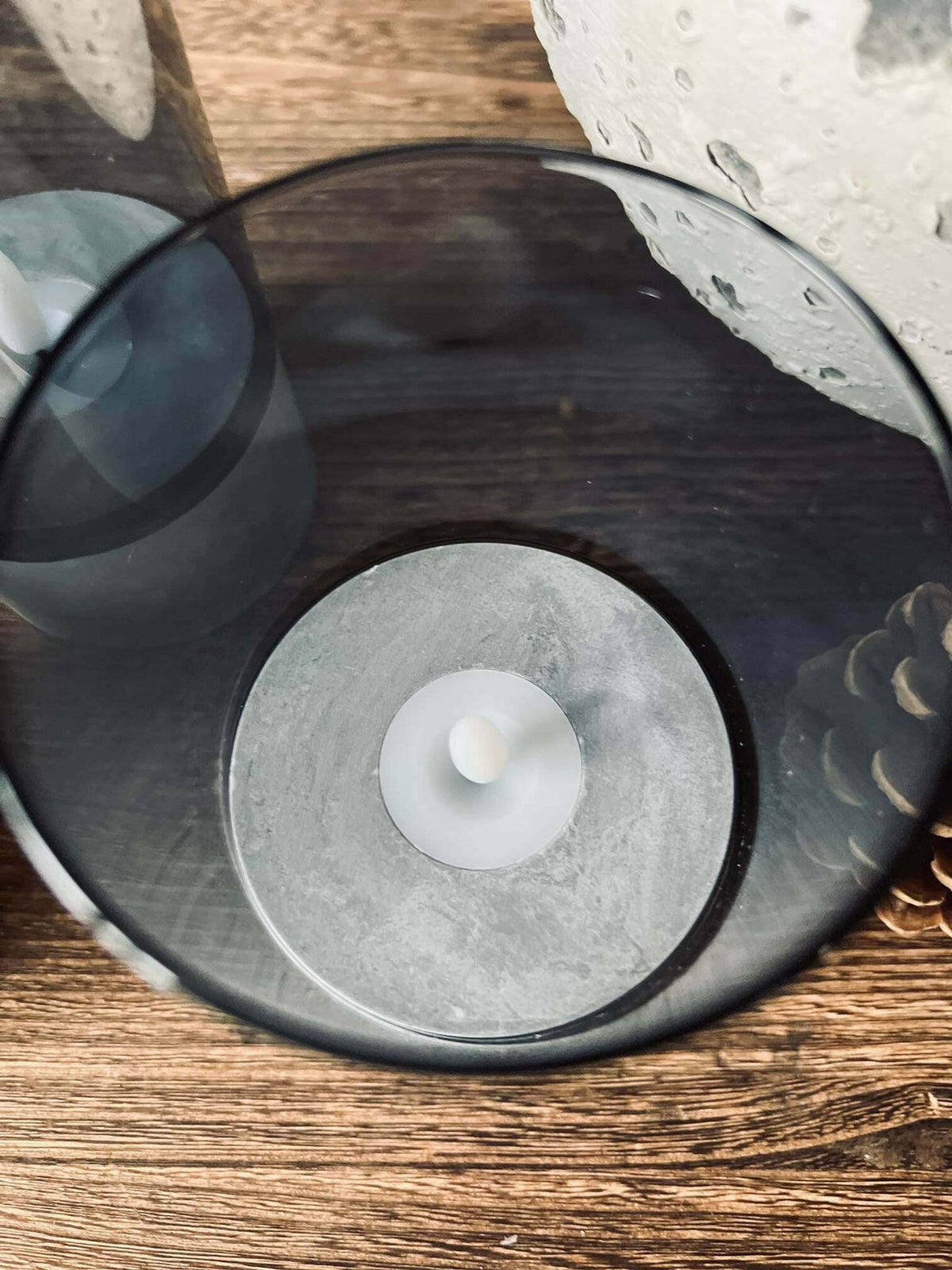 LED Lys med beton look - Sæt med 3 stk - VIAMAJA.DK