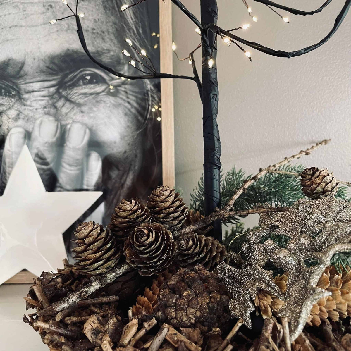 LED trådtræ - 60cm - VIAMAJA.DK