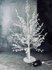 Sapin LED avec baies blanches - H60cm