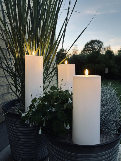 LED Udendørs XL Bloklys 35cm - VIAMAJA.DK