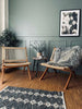 Fauteuils lounge pour intérieur et extérieur – Lot de 2