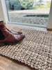 Tapis luxueux en jute – 50x80cm