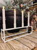 Chandelier pour 4 bougies - VIAMAJA - Blanc