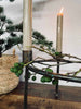 Chandelier pour 4 bougies – Métal vintage