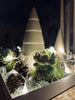 Guirlande lumineuse avec 10 points LED blancs - boîtier à piles