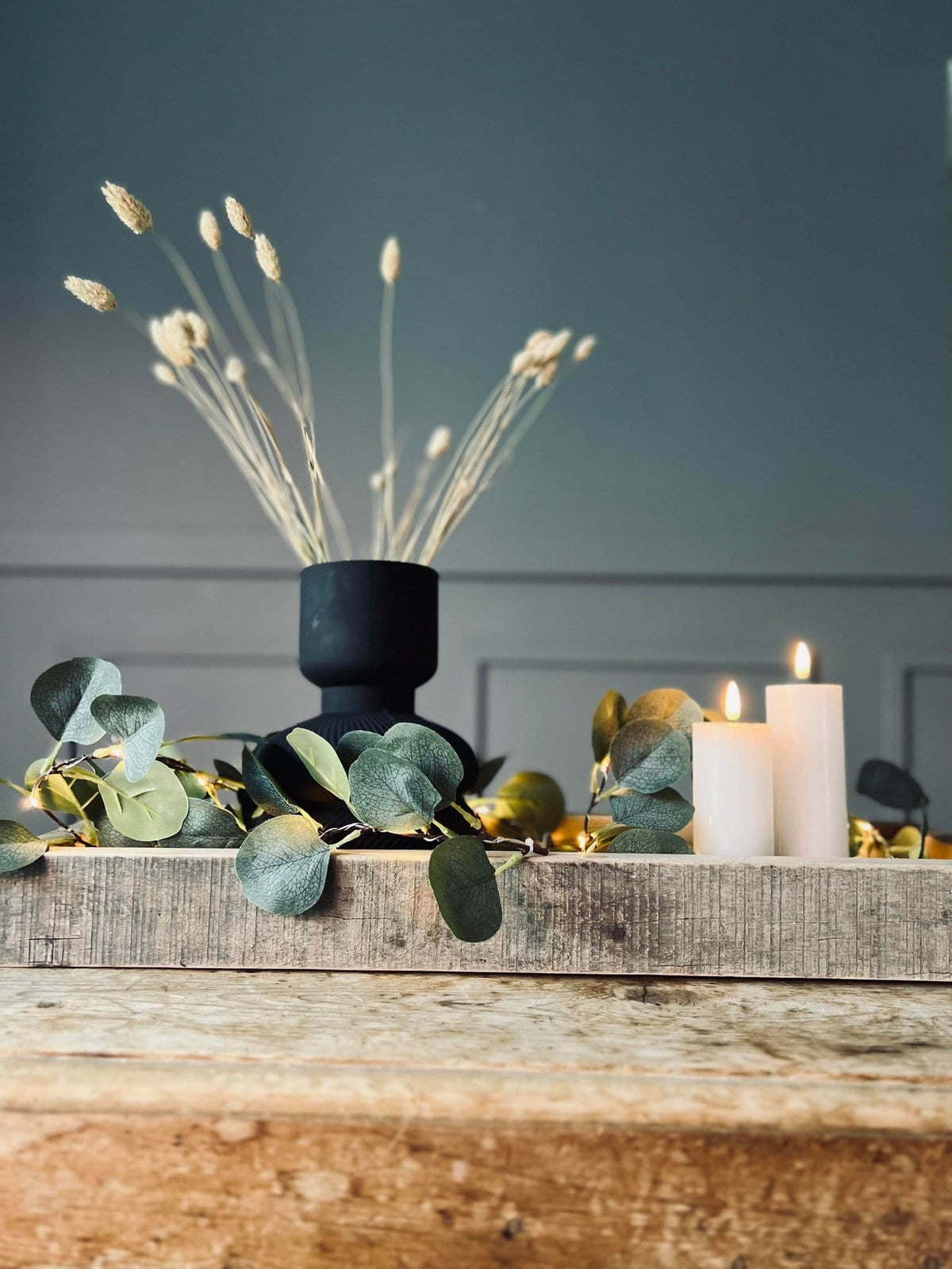 Lichtslinger met eucalyptus - VIAMAJA.DK