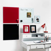 Tableau en Verre Magnétique – Rouge 45×45