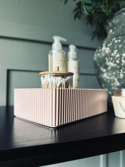 Makeup organiser - Rosa - VIAMAJA.DK