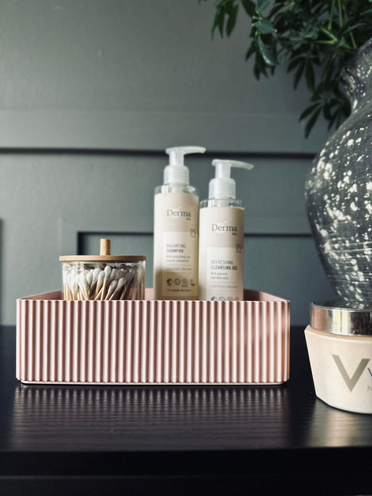 Makeup organiser - Rosa - VIAMAJA.DK