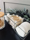 Makeup organizer i akryl med indhold - VIAMAJA.DK
