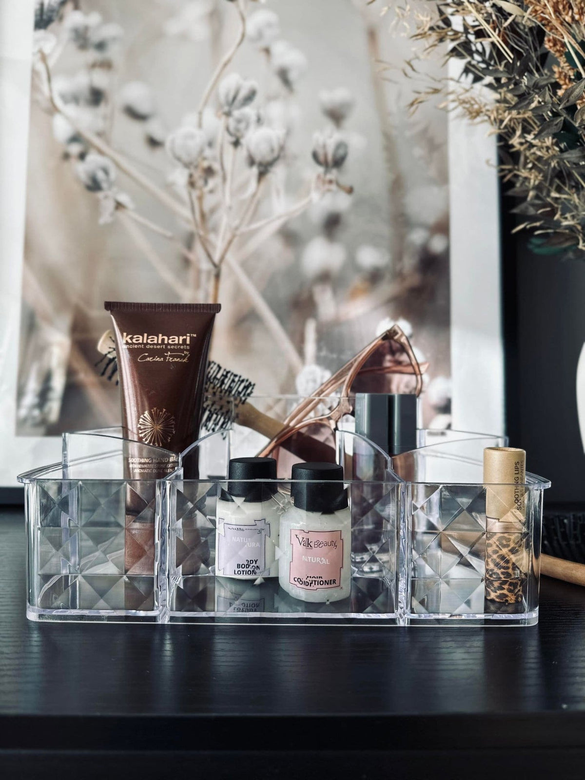 Makeup organizer med 6 rum - VIAMAJA.DK