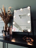 Miroir de maquillage Hollywood avec lumière - Black