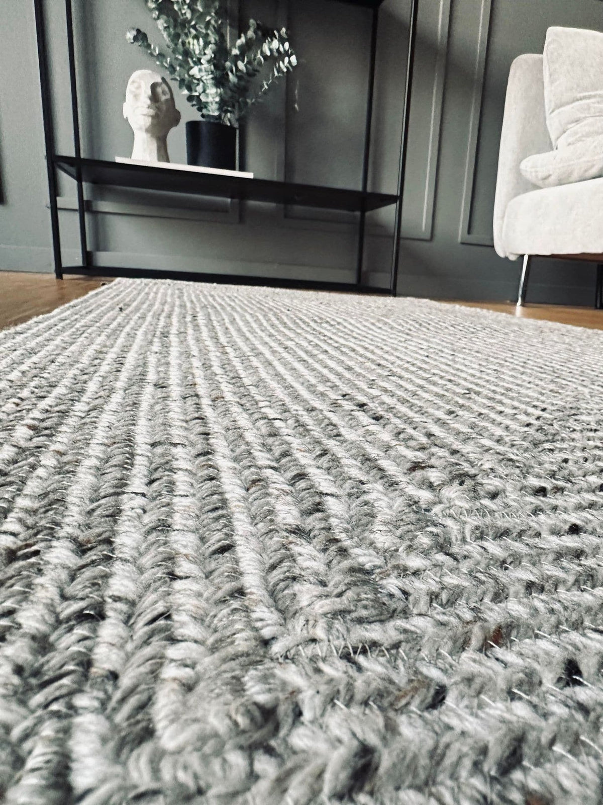 Måtte 40x60cm Lys grå – Kan bruges inde og ude - VIAMAJA.DK