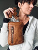 Sac téléphone ALINA - Cognac