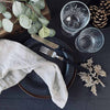 Serviette de table Lin et coton - Stone