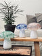 MUSHROOM Lampe m. LED – Royal blue mundblæst glas - VIAMAJA.DK