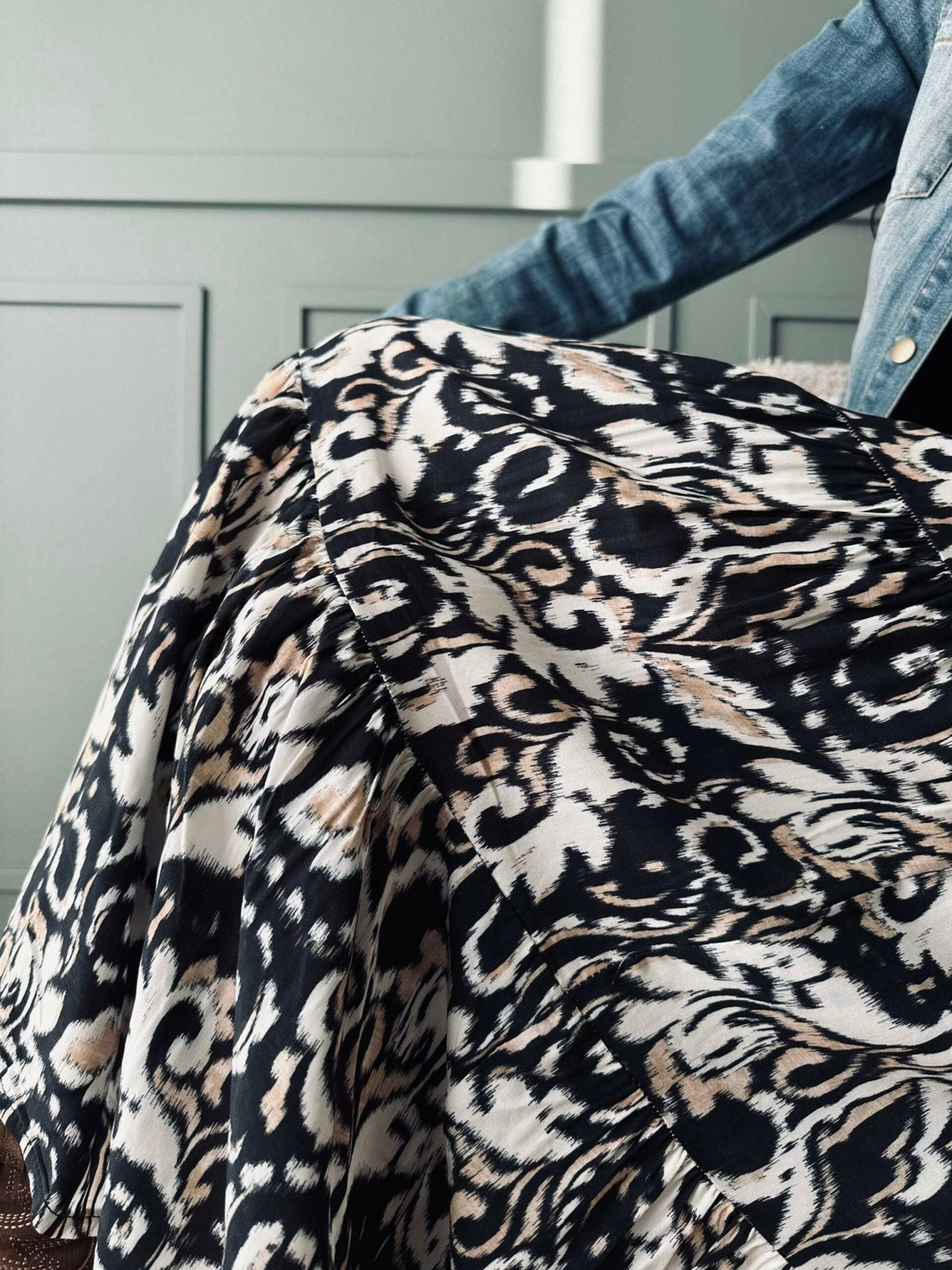 Nederdel Boho – VIGA BLACK - VIAMAJA.DK