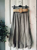 Jupe avec ceinture – Taupe S/M
