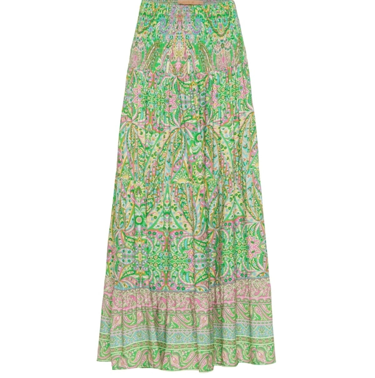 Nederdel med smock - Green Princess - VIAMAJA.DK