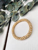Bracelet Nepal - Blanc / Or