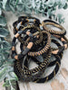 Bracelet Nepal - mélange noir / doré