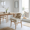 Peau de mouton Linen - 85x55cm