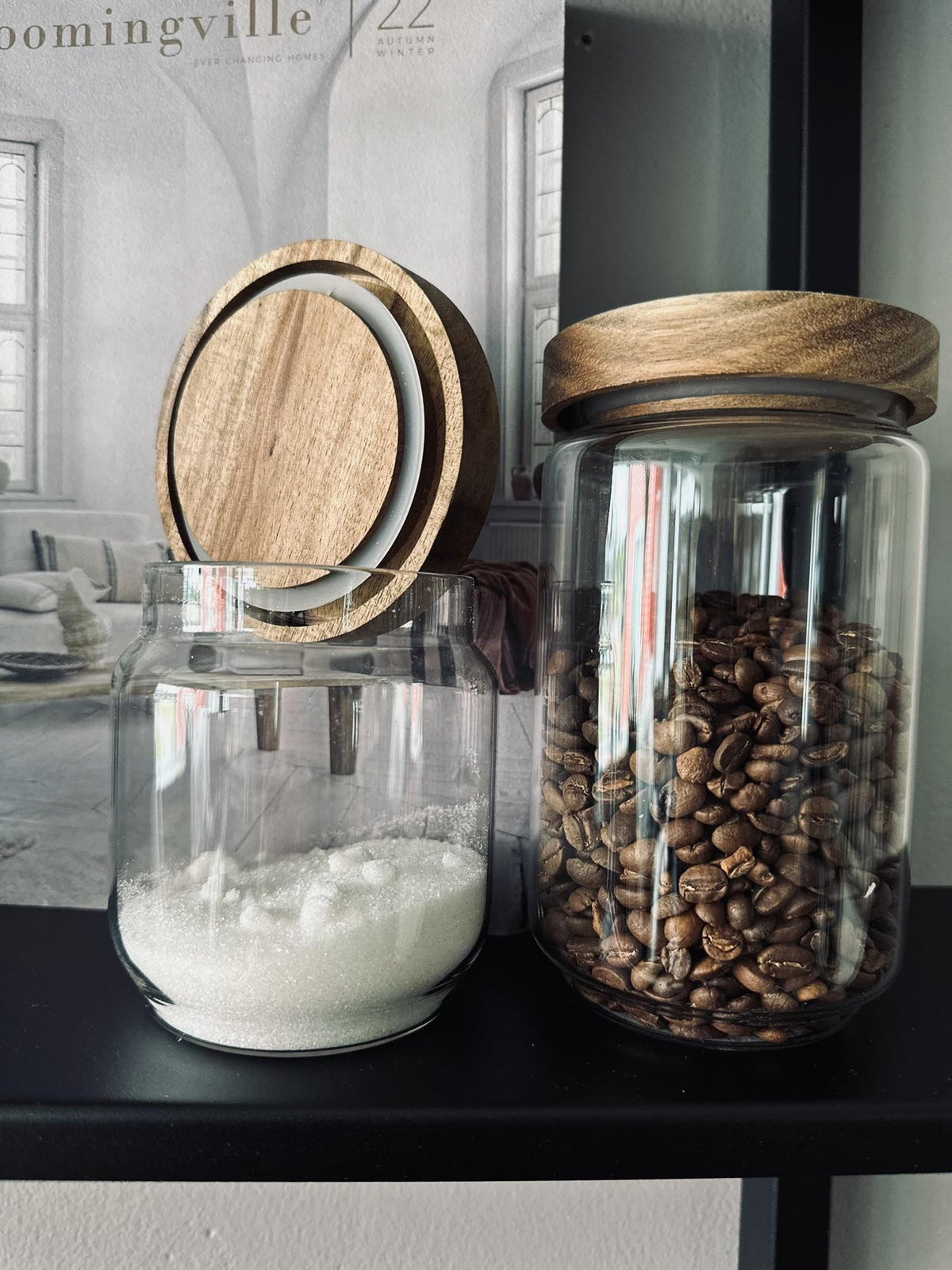 Opbevaringsglas til fødevarer - Wood - VIAMAJA.DK
