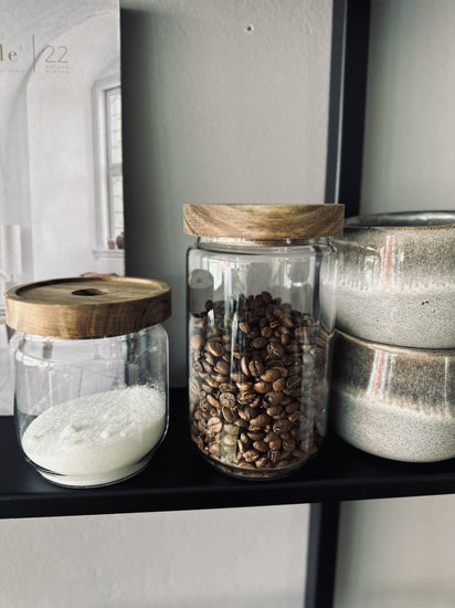 Opbevaringsglas til fødevarer - Wood - VIAMAJA.DK