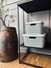 Boîte de rangement avec couvercle - Vert doux Medium