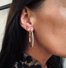 Boucles d’oreilles Julie Hoops plaquées or 18K
