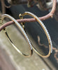 Boucles d’oreilles Julie Hoops large plaquées or