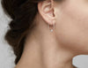 Boucles d’oreilles // Meg // Plaqué argent
